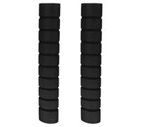 HOMOBABE Poignées de Guidon en Mousse Noire Antidérapantes pour Barre de Traction, Lavables et Détachables, Accessoires Fitness pour Exercices de Musculation en Salle Professionnelle, Lot