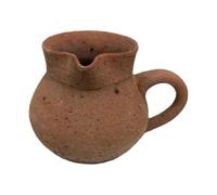 HOMOBABE Pot à Soupe en Argile Non Émaillé de 150ml, Résistance Haute Température, Design Simple Rétro, Marmite pour Mijoter et Préparer le Thé
