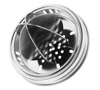 HOMOBABE Presse-agrumes Lave-vaisselle Manuel Robuste en Acier Inoxydable Couvercle Compatible Jar, Facile à Nettoyer pour et Agrumes Cuisine et Maison