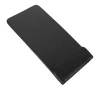 HOMOBABE Presse-papier Portable en Pu Noir Clip pour Menu, Organiseur de Documents de Conférence, pour Bureau et Restaurant