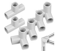 HOMOBABE Raccord PE en T pour Tuyau de 22mm, 6 Pièces, Installation Facile et Sécurité Renforcée pour Barrières de Jeu Bébé en Intérieur