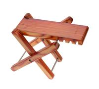HOMOBABE Repose Pied Pliable Bois Massif pour Guitare Tabouret Réglable Hauteurs Ergonomique pour Joueurs Classiques et Folk
