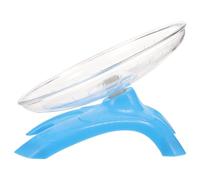 HOMOBABE Roue de Hamster Silencieuse à Faible Bruit en Plastique Roue d'exercice Ludique pour Petits Animaux et Hérissons pour Divertissement Quotidien