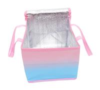 HOMOBABE Sac De Livraison à Poignée Sac Alimentaire Thermique Décoratif Isolé à Fermeture Éclair