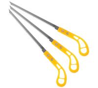 HOMOBABE Scie à Main et Facile à Transporter Polyvalente 3pcs Scie de Camping en Acier et Plastique pour Arbres pour Travail du Bois et Jardinage Minutieux