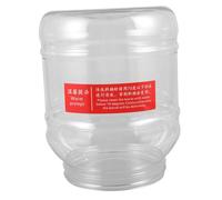 HOMOBABE Seau à Glaçons En Plastique Réutilisable 3 l Pour Machine à Glace Pilée, Réservoir D'eau Refroidi Par Eau Du Robinet, Accessoire Multifonctionnel Pour Bar Cuisine Professionnelle