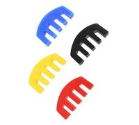 HOMOBABE Sourdine pour Violon en Caoutchouc Léger 4pcs, Accessoire pour Violoniste, Aide la Pratique Bruit, pour Entraînement Silencieux