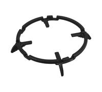 HOMOBABE Support de Cuisinière à Gaz Fonte Robuste Griffes Antidérapantes Cadre Stable avec Poignées Support pour Wok et Casseroles Accessoire pour Brûleur Gazinière