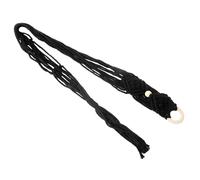 HOMOBABE Support Mural pour Guitare Macramé Tissé Main Porte-ukulele Coton et Lin Décor Polyvalent pour Rangement Instruments et Objets Décoratifs