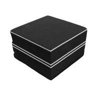 HOMOBABE Tapis D'isolation Acoustique pour Enceintes en Polyuréthane Noir Léger Vibrations, pour Usage Domestique sous Tout Équipement Audio