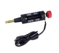 HOMOBABE Testeur D'étincelles D'allumage Automatique pour Moteurs de Tondeuse à Gazon et Voitures, Câble de Masse 12 et Bouton Rond en Métal et Plastique Noir