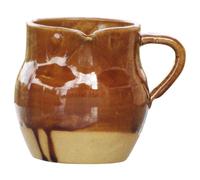 HOMOBABE Théière Traditionnelle Poterie Délicate en Argile Marron Résistante à L'usure Grosse Capacité Préparation Thé Maison