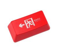 HOMOBABE Touche de Clavier Mécanique Abs Design Unique Lumineux, Finition Mate, sans Perte de Mots, sans Pollution, pour Remplacement Touche Retour Arrière