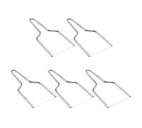 HOMOBABE Trancheuse Multifonction à Fromage Ustensile de la Cuisine Inox en Acier Inoxydable 5 Pcs, Coupe-fromage Solide, Ustensile la Cuisine Inox pour Hôtel et Boulangerie