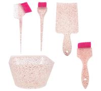 HOMOCONO 1 kit de coloration capillaire avec bol mélangeur, outils de mise en valeur et pinceaux - Pour femmes et professionnels - Kit de teinture pour salon