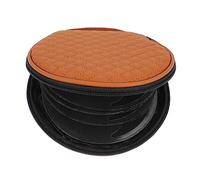 HOMOCONO 1 Pc Cd De Rangement Cd Brodé Cd Pochette Cd Maison De Rangement Automatique à Carreaux Cd Porte-disque Porte-monnaie Cas De Cd à La Maison Unité Centrale