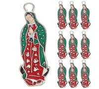 HOMOCONO 10 Breloques Fabrication de Bijoux en Alliage, Charms de Collier Uniques et Créatifs, Résistance la Casse, Faciles à Ranger, pour Colliers et Bijoux DIY