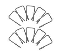 HOMOCONO 10 Pièces Crochets de Fixation pour Ressorts de Canapé en Métal, Construction Solide et Résistant à l'usure, pour Assemblage de Meubles Modulables à Domicile