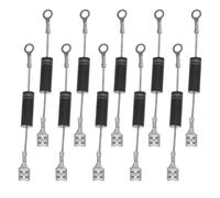 HOMOCONO 10 Pièces Diode Micro-ondes Unidirectionnelle Haute Tension en Métal pour Remplacement de Four, Stabilité du Courant et Réparation Précise du Micro-ondes