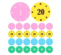 HOMOCONO 100 Pièces Jetons de Points de Récompense de Jeu, Accessoire PS