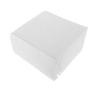 HOMOCONO 100 Pièces Serviettes Jetables Blanches de Lot pour Mariages Dîners Élégantes Parfaites pour Divers Événements
