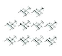 HOMOCONO 10Pcs Colliers De Serrage Durite En Fer Galvanisé RéSistants Pour Laboratoire Clip D'ArrêT D'Eau Rotatif Ergonomique Pour Enseignement Scientifique