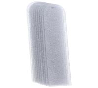 HOMOCONO 10pcs Marque-page Non Peint en Acrylique Argenté, Design Créatif et Solide, Pratique pour Bricolage et Lecture, Accessoires Portables pour Adultes et Garçon et Filles