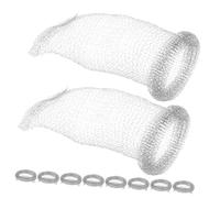 HOMOCONO 10pièces Filtre à Acier Pour Tuyau De Lavage De Piège à Pour Écoulement De Eau Et Prévenir Obstructions