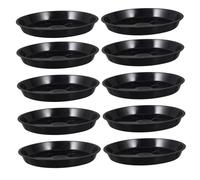 HOMOCONO 10pièces Plateaux pour Pots De Fleurs Plastique pour Plantes Pot Empêchent Eau Et Terre De Écouler