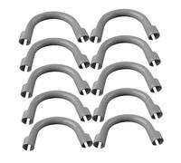 HOMOCONO 10pièces Support De Tuyau De Vidange U-shape Pour Machine à Laver Clip De Fixation Pour Évacuation Et Accrochage De Tuyau De Laveuse Pratique Et Facile à Installer