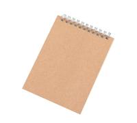 HOMOCONO 12 Pièces Lot Kraft Cahiers à Spirale Vides pour et Croquis pour Étudiants et Bureau