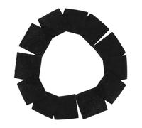HOMOCONO 12Pièces Filtre à Compost Filtrants Découpables pour Bac à Cuisine Désodorisant Économique Compatible Poubelles Petites Zones