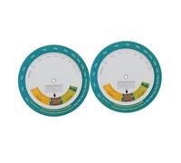 HOMOCONO 2 Pièces Calculateur de Bmi Mural de Outils de Du Poids pour Santé à Gymnase Outil Indice de de Poids