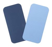 HOMOCONO 2 Pièces Coussin de Genoux Yoga TPE, Antidérapant, Léger | Surface Texturée des Deux Côtés, Réduit la Douleur aux Genoux, Usage Maison, Extérieur, Tapis