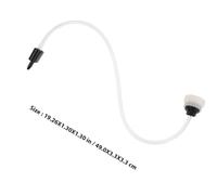 HOMOCONO 2 pièces Tuyau de Remplacement pour Scellant Sous Vide Adaptateur Aspiration Alimentaire Compatible avec Toute Machine Prolongateur Facile à Connecter Lot