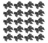 HOMOCONO 200 Nœuds Miniatures en Polyester Noir pour Loisirs Créatifs et Accessoires Coiffure, pour Développer Créativité et Imagination chez Garçons et Filles