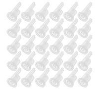 HOMOCONO 200 Pièces Bouchons Intérieurs en Pp pour Flacon D'huile Essentielle, Protection Anti-fuite et Dosage Précis, pour Fabrication DIY D'huiles Essentielles
