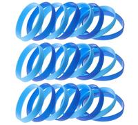 HOMOCONO 24 Pièces Bracelets en Silicone Extensibles 202x12x2mm | Silicone, Texture Agréable, Usage Sportif et Extérieur, Anneaux de Remplacement Sûrs pour Bracelet de Montre