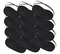 HOMOCONO 24pièces Masque De Sommeil Pour Yeux Avec Élastiques Pour Voyage Maison Bureau Et Train Masque Occultant Confortable Et Ajustable Pour Hommes Et Femmes Améliore Le Sommeil Et