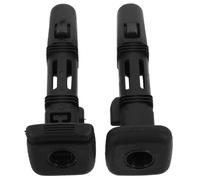 HOMOCONO 2pcs Guide pour Appui-tête de Siège Auto en Plastique Noir Type B Diamètre 12,7 Mm Installation Facile pour Confort de Conduite Amélioré