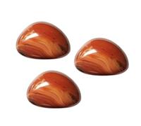 HOMOCONO 2pcs Pierres Roulées D'agate Sardonyx Naturelle Marron, Sculptées la Main pour Équilibrage des Chakras, pour Fontaines et Reiki