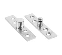 HOMOCONO 2pièces Charnière Pivotante à Degrés Pour Porte Rotative Charnière Décalée Compacte Acier Inoxydable Cachée Pour Installation Facile