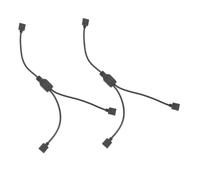 HOMOCONO 2pièces Lot de Câbles Répartiteurs Argb Broches à Rallonge pour Carte Mère Ordinateur Prise Charge De Plusieurs Périphériques Argb Installation Facile