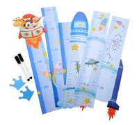 HOMOCONO 2pièces Règle De Hauteur Murale Animaux Pour Toise Évolutive Et Amovible Pour Nursery Mesure De Croissance Pratique Et Colorée