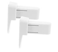 HOMOCONO 2pièces Serrure De Porte Auto-adhésive à Levier Pour Garçon Fille Sécurité Garçon Fille Lot Pour Portes Et Fenêtres Installation Facile