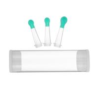 HOMOCONO 3 Embouts de Rechange pour Nettoyeur d'Oreilles Cuillère à Oreilles en Silicone Kit de Nettoyage des Oreilles Souple Solide Portable pour Usage Familial à Domicile Voyage