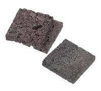 HOMOCONO 3 Pièces de Pierres Volcaniques Décoratives pour Aquarium, Facile à Planter, Utilisation Polyvalente pour Culture de Plantes et Décor de Fond Aquarium Betta