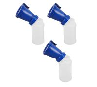 HOMOCONO 3 Pièces Tasse de Trempage pour Trayons Non Reflux Gobelet de Nettoyage Nipple pour Élevage Vaches Chèvres Moutons Système Anti-retour pour Hygiène Trayons