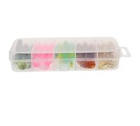 HOMOCONO 30 Pièces Leurres de Pêche Synthétiques en PVC Souple, Appâts de Simulation Robustes et Réalistes, Vacances et Pêche Carnassier en Eau Douce