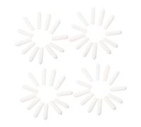 HOMOCONO 300pièces Couvercles De pour Cintres Embouts De Cintre De Fil à Vis De Accessoires De Rangement pour Vêtements